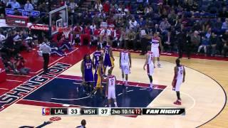 Wizards announcer credits Jodie Meeks with Wesley Johnson's blocked shot