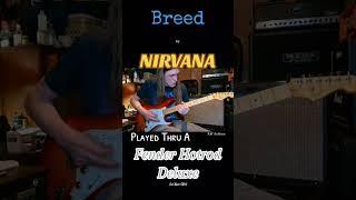 #breed #nirvana #fenderhotroddeluxe #riffoftheday #guitartone #grunge #classicrock #guitar #riffs