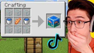 Testing Viral Minecraft Life Hacks That Are 100% Fact