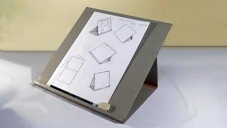 COMO FAZER Prancheta de Desenho Papelão - DIY Drawing Board Cardboard - Tablero de Dibujo de Cartón