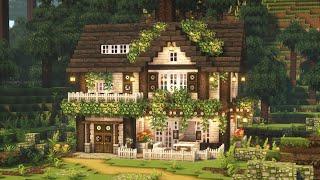 [Minecraft]  Aesthetic Cottagecore House Tutorial / Mizuno's 16 Craft Resource Pack