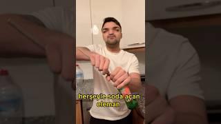 Soda şişesi açmak Avrupa/Türkiye #shorts