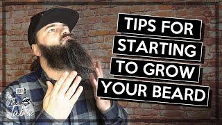 Tips for starting to grow a beard