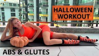 Pumpkin Power: Shape Your Abs and Glutes in This Halloween Fitness Fiesta / Mari Kruchkova