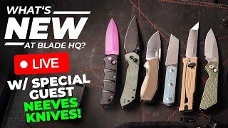 New Knives at Blade HQ with Special Guest @NeevesKnives  for the week of 1.06.25 LIVE