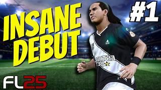 DEBUT GOAL!!! | Football Life 25 Become A Legend Ep 1