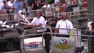 Will Power takes The Checkered Flag to win The Indy 500