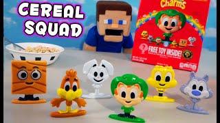LUCKY Charms CEREAL SQUAD TOYS Blind Box SET! Funko Breakfast Unboxing