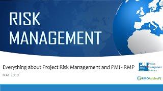 Everything about Project Risk Management and PMI RMP