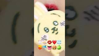 asmr  cute desserts eating Mukbang Emoji Food Challenge