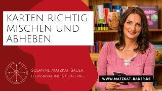 Anleitung Kartenlegen lernen: Karten richtig mischen und abheben! Was tun bei umgedrehten Karten?