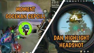 MOMENT GOCEKAN CEPCILL DAN HIGHLIGHT HEADSHOT FREE FIRE - Aditt Pekok