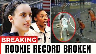 Caitlin Clark Broke This Unbelievable Record | Indiana Fever vs Connecticut Sun Highlights #wnba