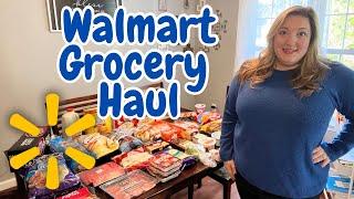 WEEKLY WALMART GROCERY HAUL with prices