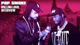 Pop Smoke interview @ Rolling Loud Los Angeles 2019