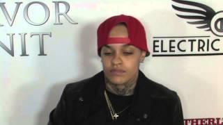 Siya arriving to the Brotherly Love Premiere @SIYA