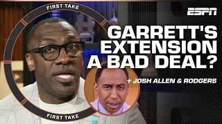 MONEY TALKS  Reacting to Myles Garrett's SHOCKING return + Josh Allen got his bag  | First Take