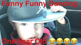 FUNNY ONE YEAR OLD DANCING/FUNNY KID VIDEO/ONE YEAR OLD GETTING DOWN