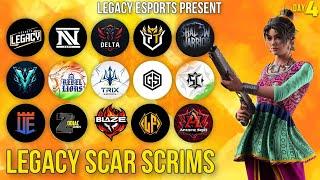 LEGACY SCAR SCRIMS SEASON 1 ● DAY 4 ● SCARFALL 2.0 SCRIMS