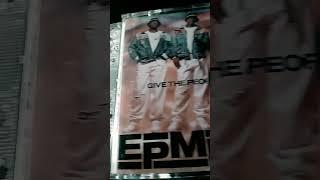 EPMD Give The People 1990 Cassette Tape Single Def Jam Records Classic Track