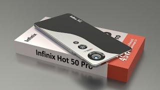 Infinix Hot 50 Pro 5G first look,100MP camera,Dimensity 8200,6000mAh battery/Infinix Hot 50