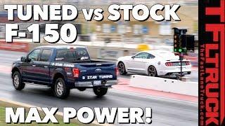 Ford F150: Does Tuning Your Truck Work? 0-60 MPH and 1/4 Mile Results