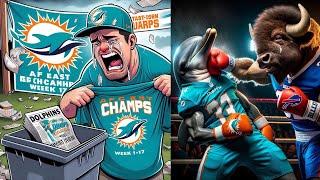 Bills KNOCKOUT Dolphins for AFC East Crown BEST REACTIONS & MEMES ⬇️ Tua TurnDaBallOva CHOKES AGAIN