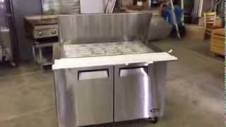 Atosa 48" Mega Top Sandwich Prep Table MSF8306 Video Demo - Western Equipment Sales