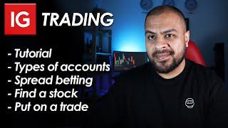 IG Trading Tutorial for Beginners - The Best Trading App