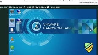 Working in VMware Hands on Labs