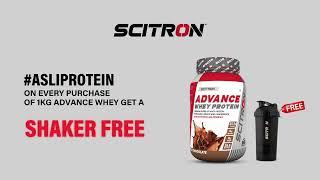 Scitron advance whey- The asli protein try kar