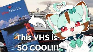 Disney Cruise's First Promotional Video!! 【Let's Watch VHS With Feather】