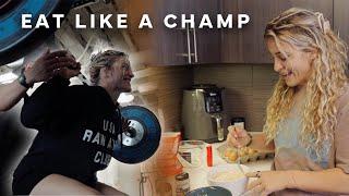 Eat Like A Champion | The Olympic Journey | Helen Maroulis | Ep 3