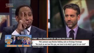 Stephen A Smith Goes Nuts On Phil Jackson For Signing Lamar Odom ‘Who Was On Crack!’