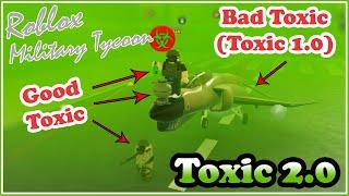 Toxic 2.0 Vs Toxic 1.0, Toxic Bomb, Toxic Trooper, Gas Armor, Gas Grenade  Military Tycoon Roblox