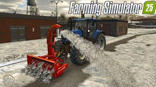 Farming Simulator 25: The Morning routine! | Winter has arrived! #20