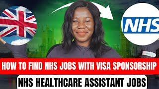 How to search for visa sponsorship jobs with the NHS (Step by step): Apply for these jobs. #nhs #uk