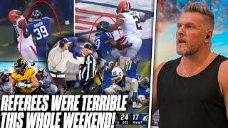 Pat McAfee RIPS Refs For Colts Browns Ending "Something Is Fishy!"