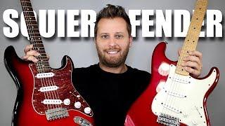 SQUIER vs FENDER - Stratocaster Tone Comparison!!