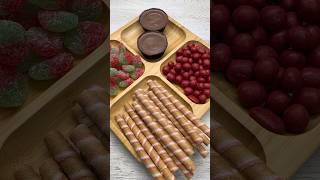 ASMR || Filling platter with Sweets #shorts #asmr