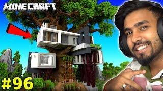 TECHNO GAMERZ BUILD A UNIQUE TREE HOUSE IN POCKMAN IN MINECRAFT I TECHNO GAMERZ I UJJWAL GAMING