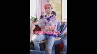 Rating Jimin's boy with luv outfits (in my opinion)no hate #shorts #kpopworld