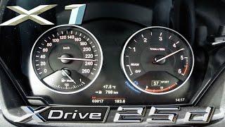 BMW X1 25d Xdrive ACCELERATION & TOP SPEED 231HP 0-238 km/h by AutoTopNL