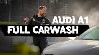 Eine entspannte Wäsche..... Audi A1 Car Wash // Einmal richtig sauber bitte.... #detailing #audi