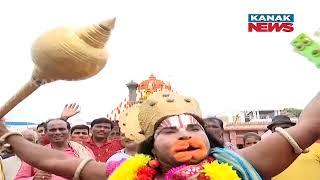 Devotees Dressed In Lord Hanuman Avatars At Puri Bada Danda | Snana Jatra 2024
