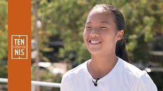 Portrait de Jenny Lim, championne de France 17/18 ans 2022 | FFT