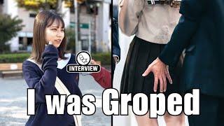 Interview with Japanese girls who was suffered from Groping ,Chikan, -Japanese Interview, Takashii