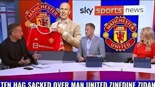 BREAKING: ZINEDINE ZIDANE TO REPLACE ERIK TEN HAG AS MANCHESTER UNITED MANAGER?