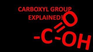 Carboxyl functional group explained! Why is it acidic??