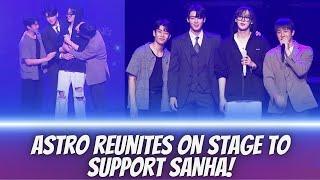 Astro Emotionally REUNITE on Stage For SANHA's Dusk Till Dawn Fancon!